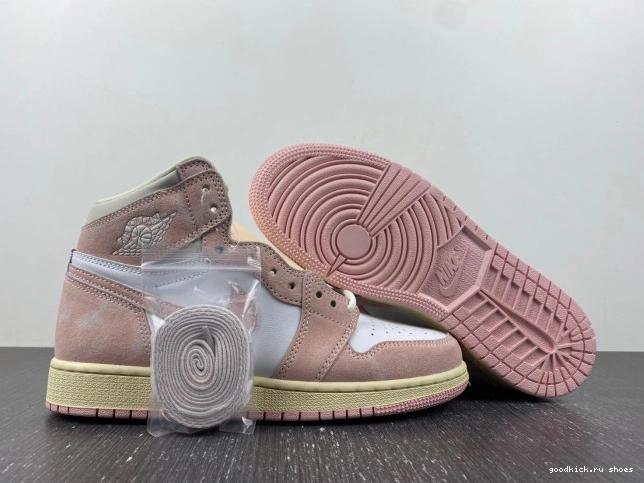 Cheap (Women's) OG Washed Retro High 1 FD2596-600 Jordan Air Pink 0727